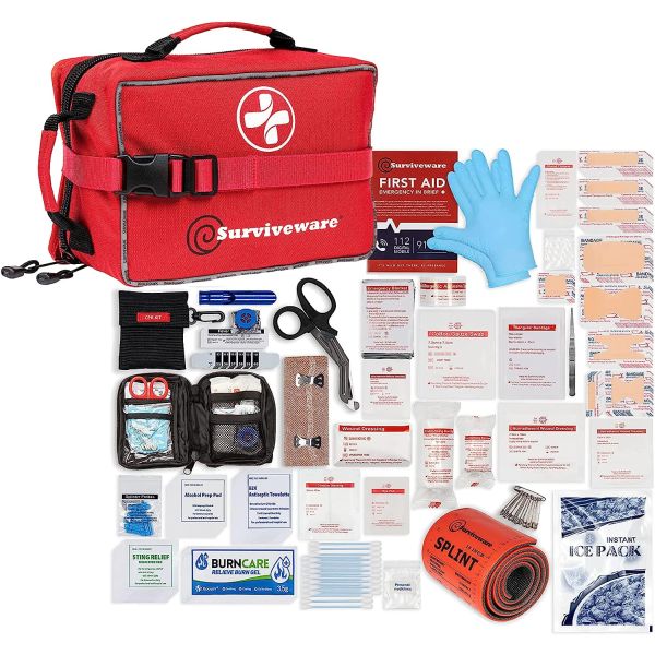 Surviveware Large 200 Piece First Aid Premium Kit $39.99 (reg $164)