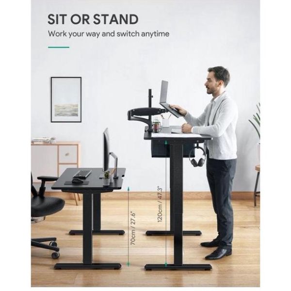 Dual Motors Height-Adjustable Electric Standing Desk $199.99 (reg $500)