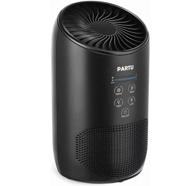 ($40 on amazon with thousands of 5-star reviews (see additional image!), but about HALF that price from us... but not a lot available) - PARTU HEPA Air Purifier for Home with Aromatherapy Fragrance Option - Order 2 or more and SHIPPING IS FREE!