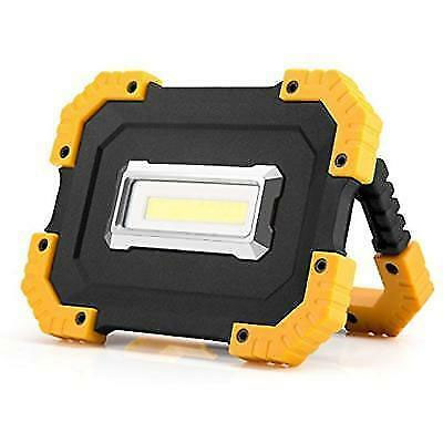 FINALLY Back in Stock! - Portable Rugged 2 Mode Ultra Bright 400 Lumen COB Work Light - Great for working, camping, fishing, emergencies and more! $25 at Home Depot, but only $8.99 from us!  BATTERIES INCLUDED! - Order 2 or more and SHIPPING IS FREE!