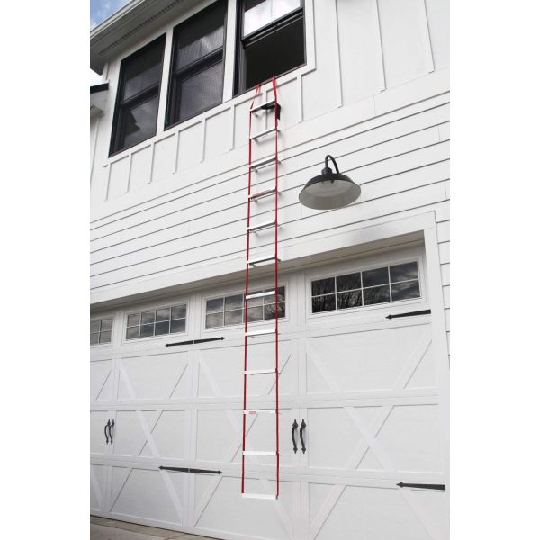 Safety First 2 Story Fire Escape Ladder 13feet With Fiberglass Fire