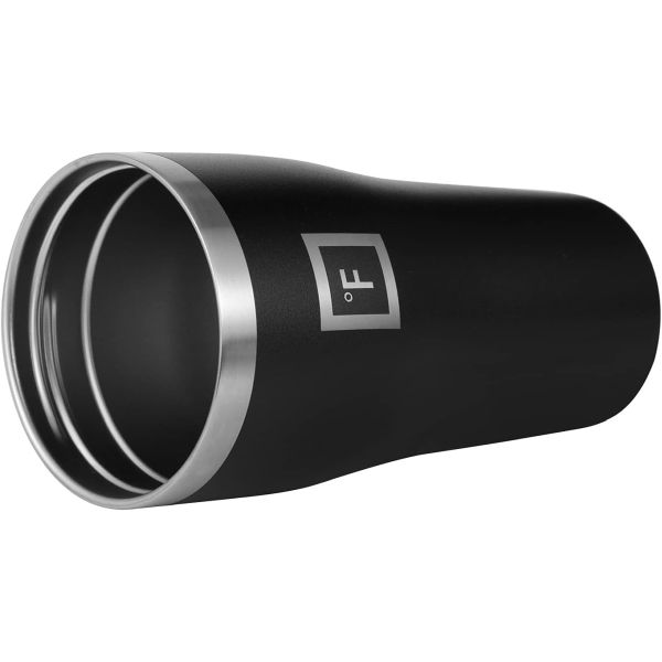 IRON °FLASK Insulated Rover Tumbler w/Lid & Straw in Midnight Black $9.99 (reg $30)