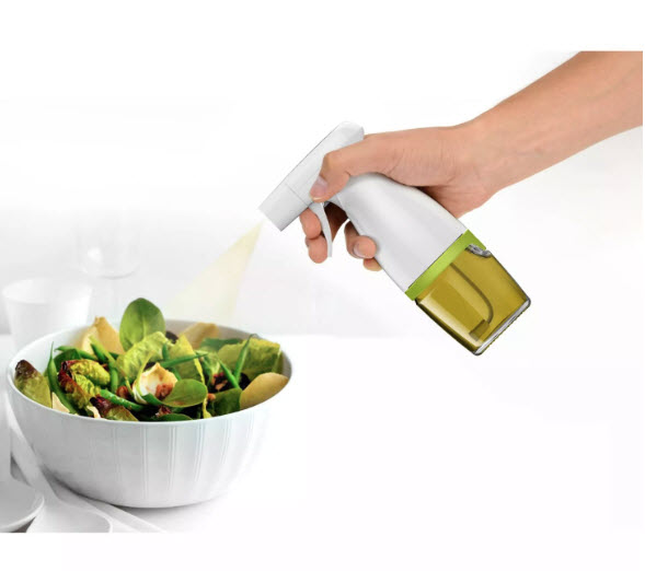 2 PACK of Prepara Simply Mist Oil Sprayers - 2 Styles of spray styles, fine mist and even stream - Compatible with olive oil, sesame oil, vegetable oil and more! -  - Not only is this cheaper than buying cooking spray, but it's also WAY better for you because they're no additives - SHIPS FREE!