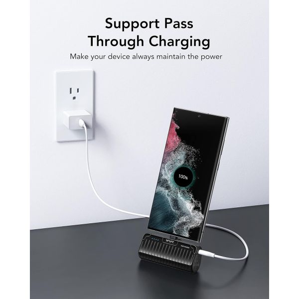 Smart Phone High Capacity Power Bank With Built-In Phone Stand $18.98 (reg $35)