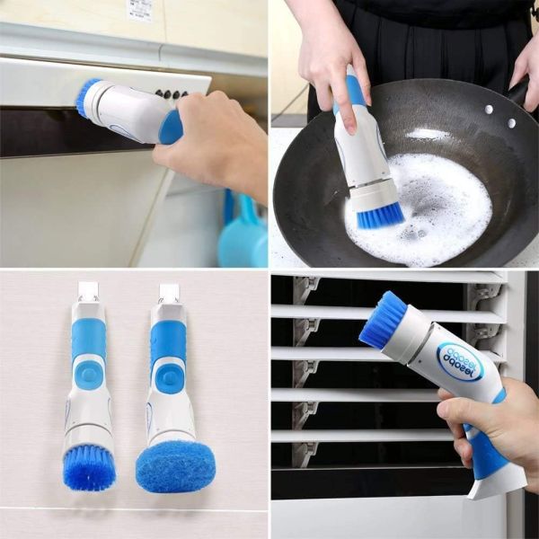Cordless Power Spin Scrubber Set - SHIPS FREE!