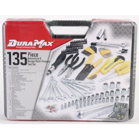 Dura Max 135 Piece Tool Set With Case $34.99 (reg $75)