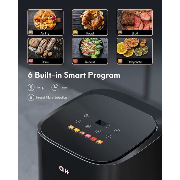 CLEARANCE Digital Oilless Air Fryer Oven Cooker 6 Presets