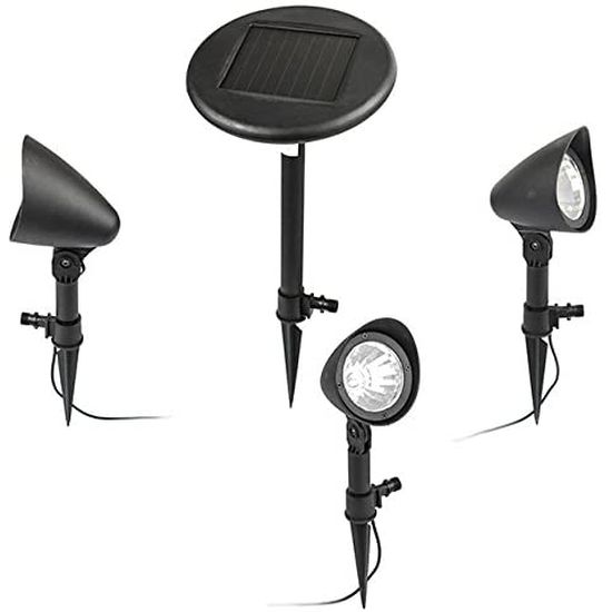 3 Piece Solar LED Spotlight Se...