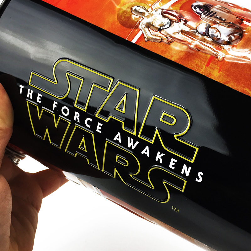 Star Wars Force Awakens Limited Edition Collectible Embossed Popcorn