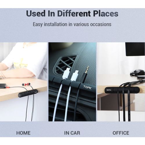 That Daily Deal Super Handy Silicone 5 Cable Organizer Cords always