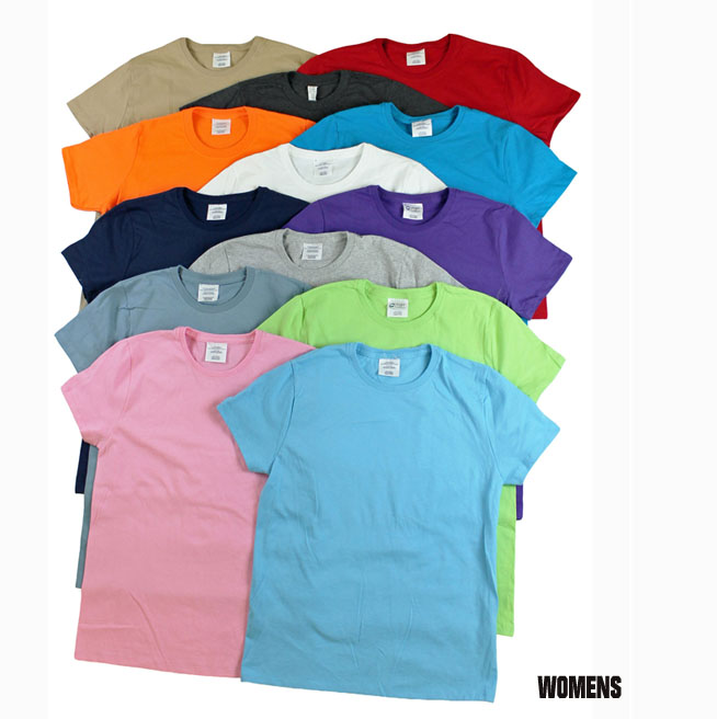 6 Pack of Assorted 100% Cotton T-Shirts - Order 2 or more sets for just ...