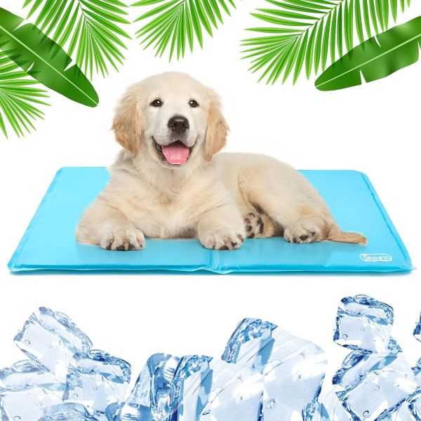 Dog Cooling Mat - Pet Cooling Mat for Dogs or Cats - - Size Medium - 19 x 25 - Use indoors or out - Order 2 or more and SHIPPING IS FREE!
