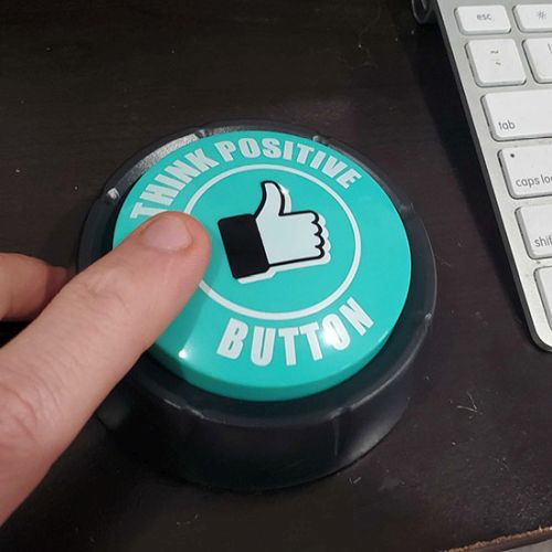 FREE Think Positive Button (Ju...