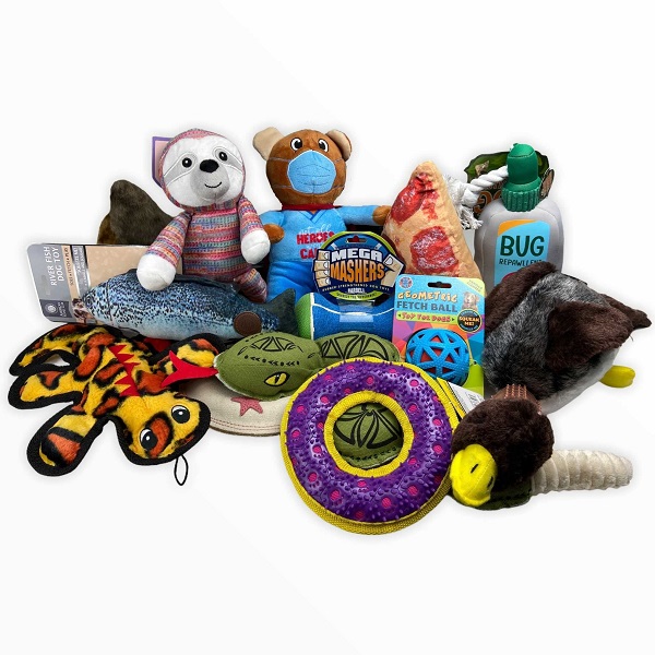 FOUR PACK of Assorted High Quality Dog Toys $15.96 (reg $39.96)