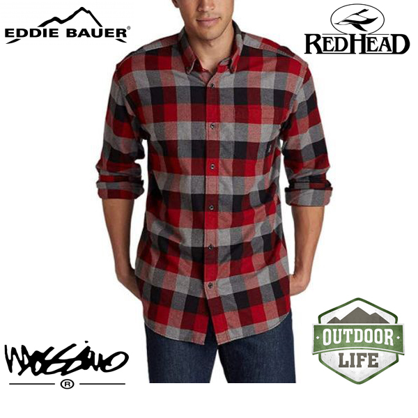 3 PACK of Assorted Color Flannel Shirts $23.97 (reg $105)