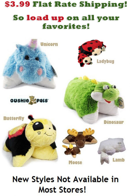 XL Pet Pillows - Many styles to choose from! - THAT Daily Deal